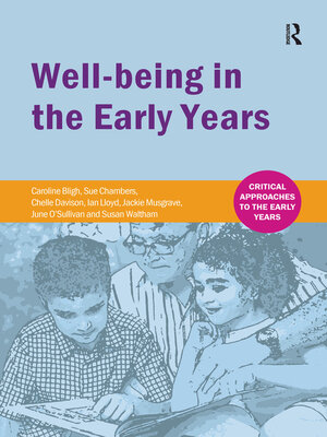 cover image of Well-being in the Early Years